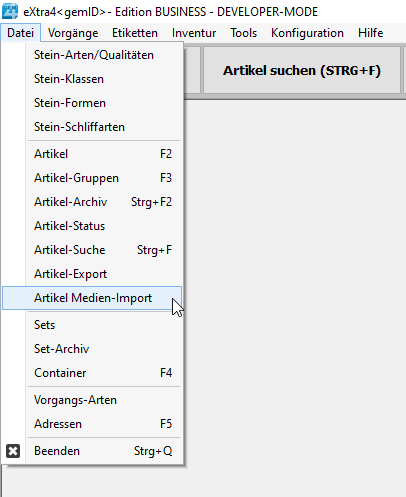 ArtikelMedienImport_HauptMenue_01