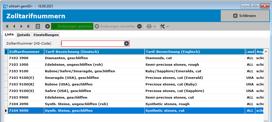 Zolltarife_StandardsAnlegen_02